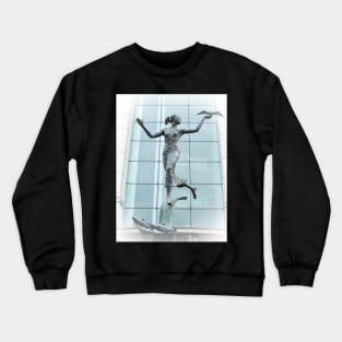 Maybe With Two Socks I Could Fly Crewneck Sweatshirt